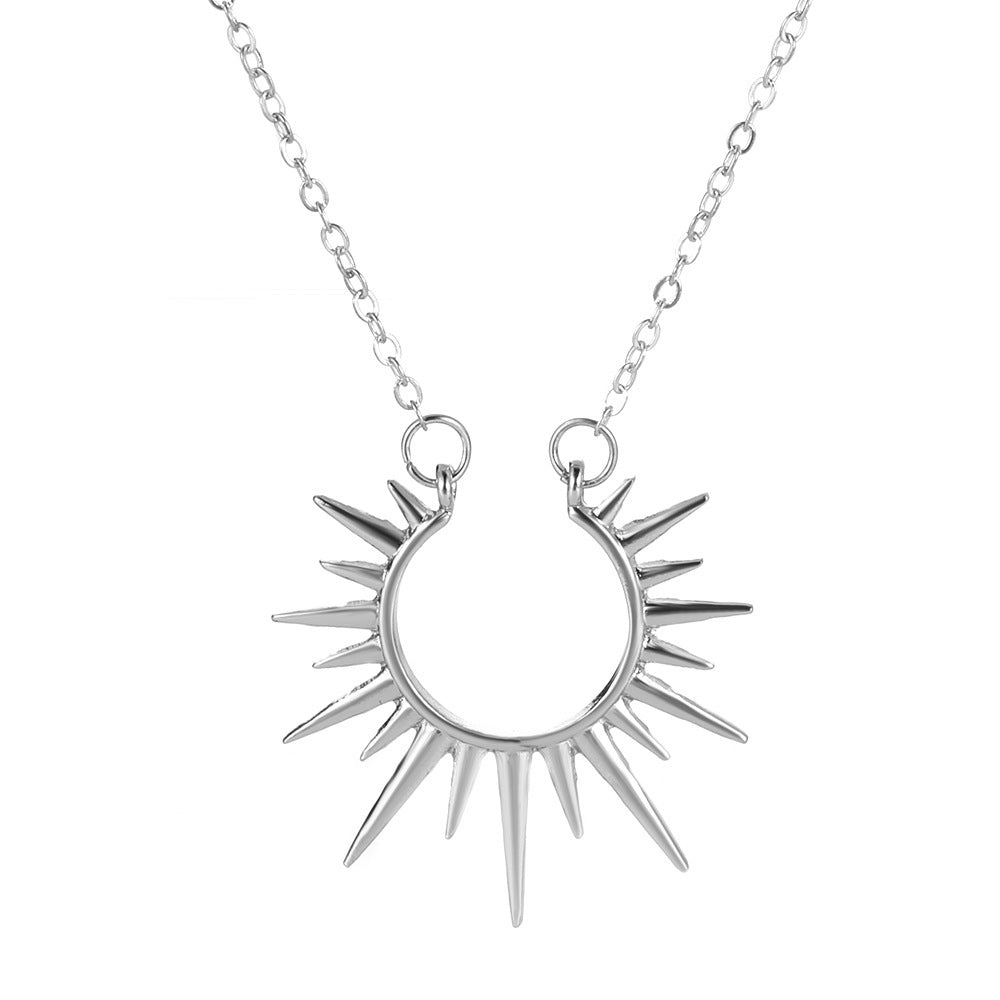 Sunflower Necklace Retro Clavicle Chain Fashion Creative Jewelry Women