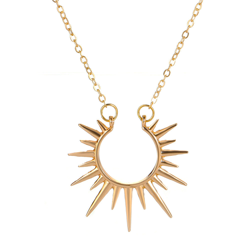 Sunflower Necklace Retro Clavicle Chain Fashion Creative Jewelry Women