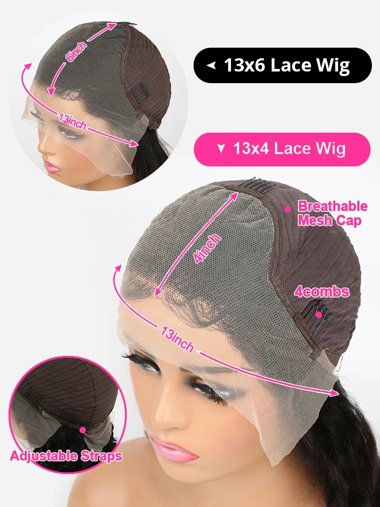 13x6 Highlight Lace Frontal Wig Human Hair Body Wave Ombre Colored Honey Blonde Lace Front Human Hair Wigs For Women Pre Plucked