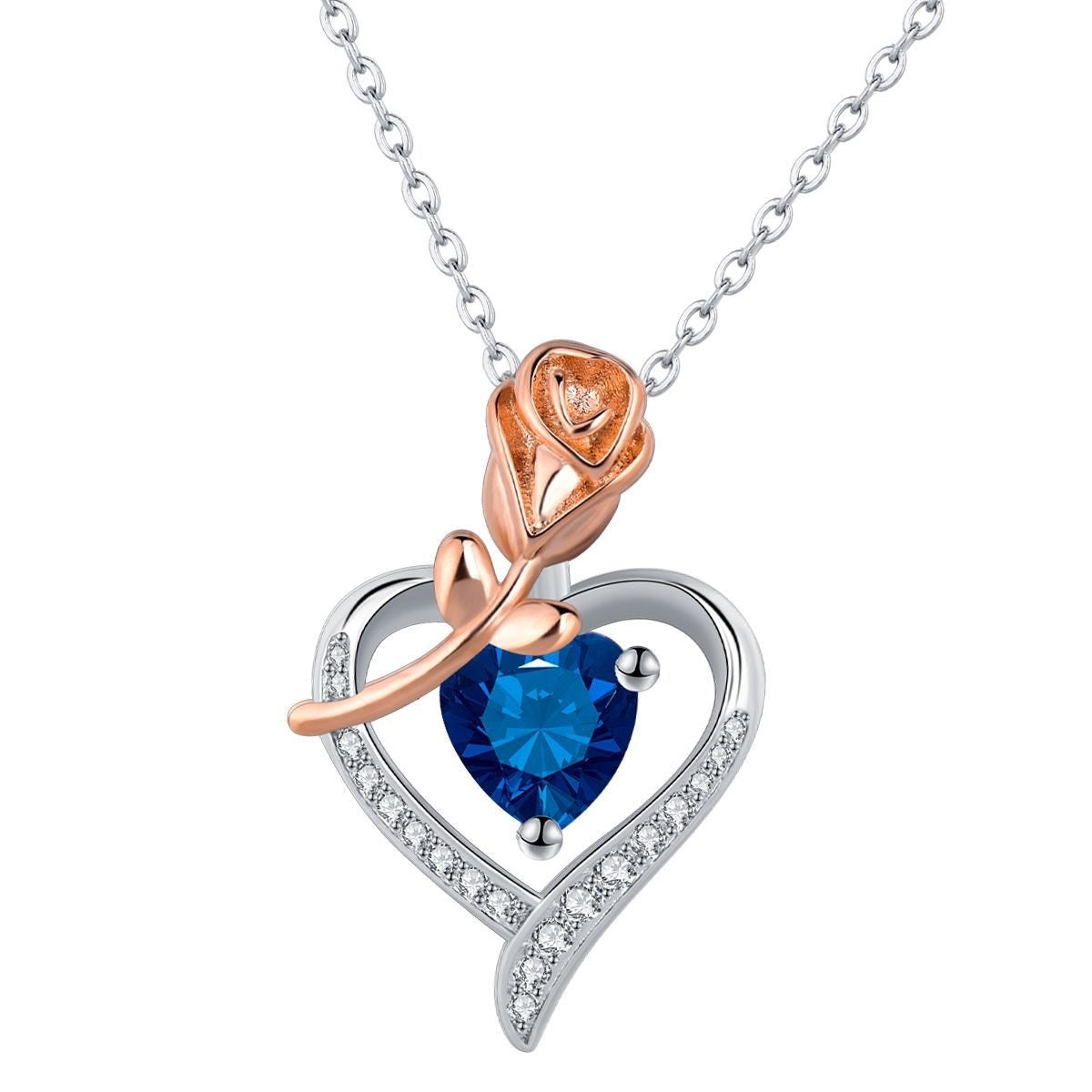 Fashion Rose Love Of Flower Romantic Jewelry Ornament Women