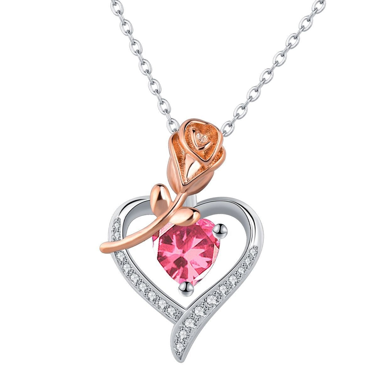 Fashion Rose Love Of Flower Romantic Jewelry Ornament Women