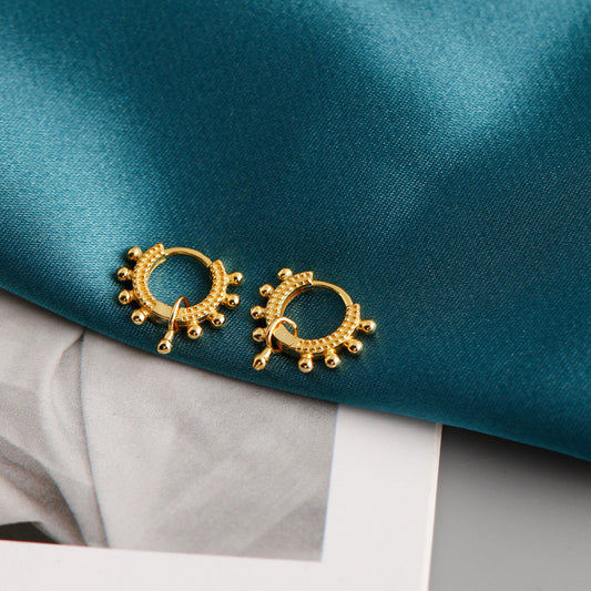 Stainless Steel Earrings Women Minimalist Gifts Unique Bridal Jewelry