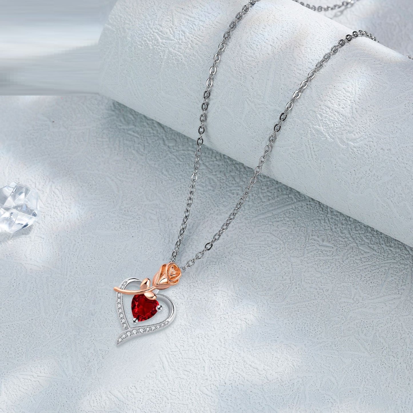 Fashion Rose Love Of Flower Romantic Jewelry Ornament Women