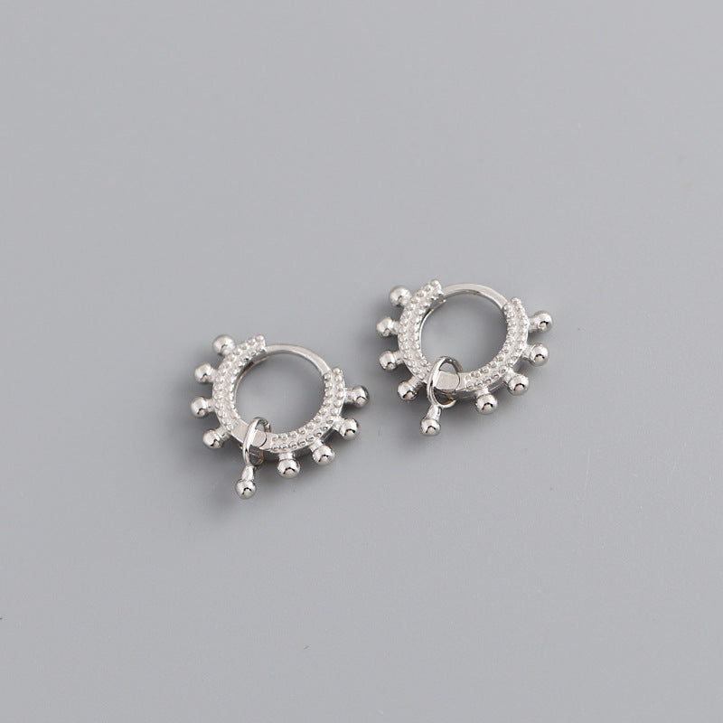 Stainless Steel Earrings Women Minimalist Gifts Unique Bridal Jewelry