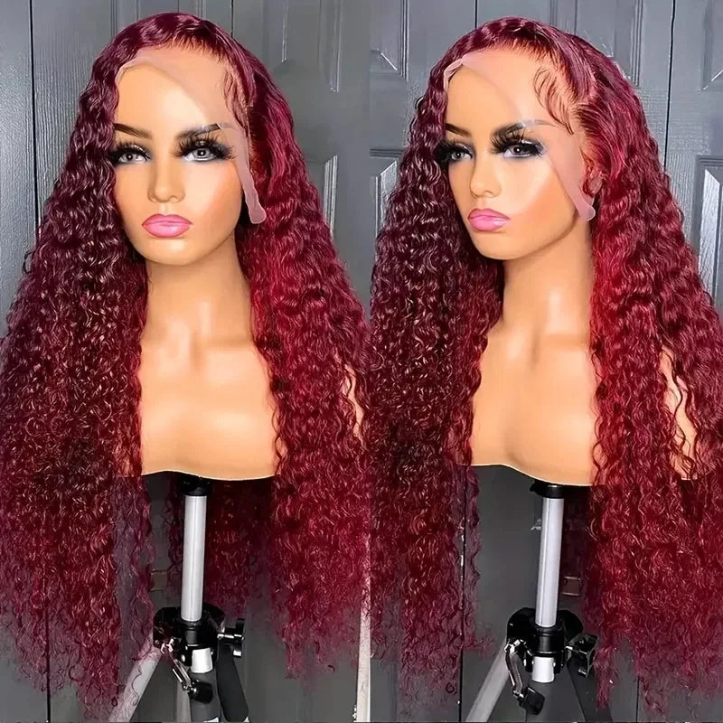 Fashionable European And American Style Lace Front Wig Small Roll Curly Fake Hair Full Head Cover Black Fiber Lace Wig