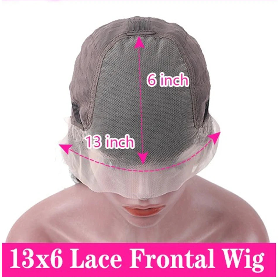 30 Inch Highlight Wig Human Hair Deep Curly Lace Front Wig Colored Human Hair Wigs Pre Plucked 13x6 Deep Wave Lace Frontal Wig