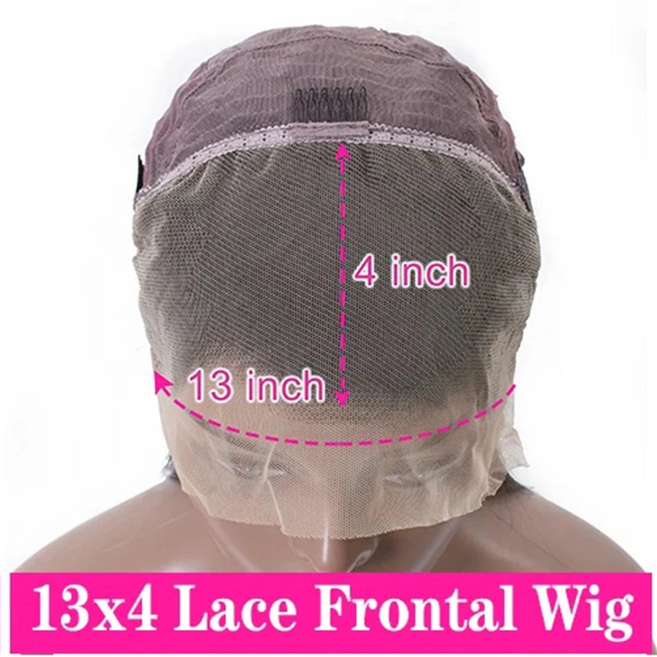 30 Inch Highlight Wig Human Hair Deep Curly Lace Front Wig Colored Human Hair Wigs Pre Plucked 13x6 Deep Wave Lace Frontal Wig